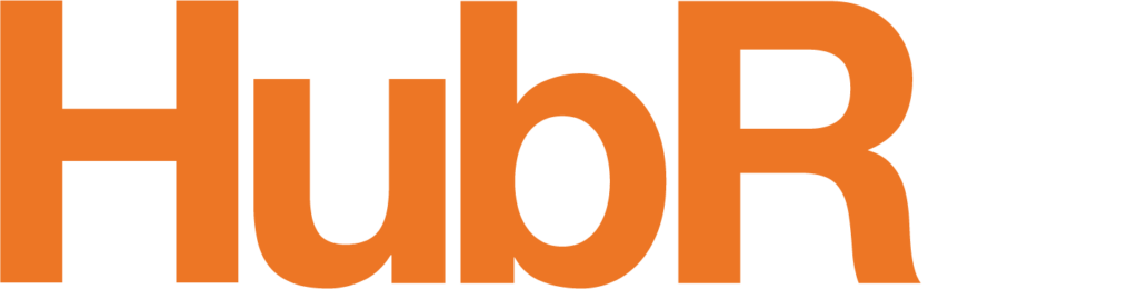 HubRx Logo - No Strap - White x